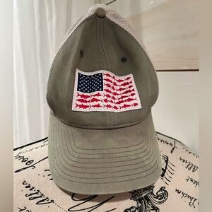 PFG Performance Fishing Gear mesh hat, EUC, size large/XL, sportsman, outdoor